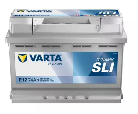 Käynnistysakku Varta 12V 74Ah 680A - Auton Akut ja Ajoneuvoakut - 4016987167663 - 1