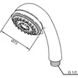 Damixa Plus Käsisuihku Kromi 3-Toiminen - Hanatarvikkeet - 5708516710523 - 2