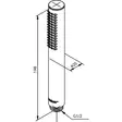 Damixa Tube Käsisuihku Metallia Kromattu - Hanatarvikkeet - 5708516802853 - 2