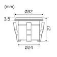 Markarmatur Decklight Garden Kit - Övriga utomhusarmaturer - 7392971130163 - 4