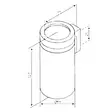 Damixa Zen Mugg och Fäste - Badrumstillbehör - 5708516848783 - 3
