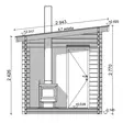 Utomhusbastu Ylläs 11m2 - Utomhusbastun - 4100503013 - 6