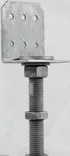 Pilarikenkä P-PIK 50-70 M20x70 - Pilarikengät - 501980823 - 1