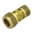 Puserrusväliliitin 18x15mm EM Opal - Messinkiliittimet Suorat - 6413820150543 - 1