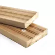 Terassilauta 28x120 OM Ruskea Kestopuu - Painekyllästetty ja Kestopuu - 300071653 - 1