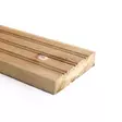 Terassilauta 28x120 OM Ruskea Kestopuu - Painekyllästetty ja Kestopuu - 300071653 - 2