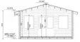 Vierasmaja 20m2, Pihamökki, Piha-Aitta - Muut Piharakennukset - 6424110256593 - 5