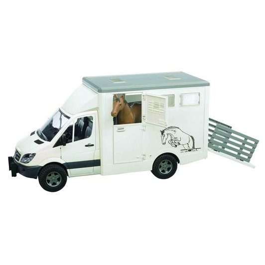 Hästtransportbil Mercedes-Benz Sprinter - Leksaksbilar och Tillbehör - U02533 - 1