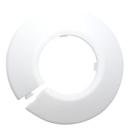 Täckbricka Vit 22mm Opal 2st - Täckplattor och flänsar  - 6413820794853 - 1