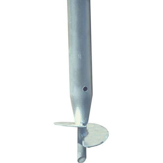 Skruvpåle 1200mm Med Fixerade Vingar - Skruvbara stänger och stålben - 6430049653303 - 1