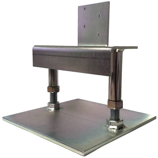 Terassijalka Säädettävä 50-100mm M20 - Ruuvipaalut ja Teräsjalat - 6430049654003 - 1