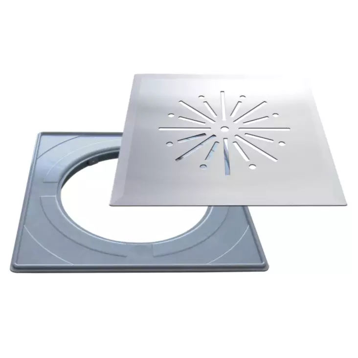 Lattiakaivonkansi Design 197X197mm - Lattiakaivon Kannet - 6430042836673 - 1