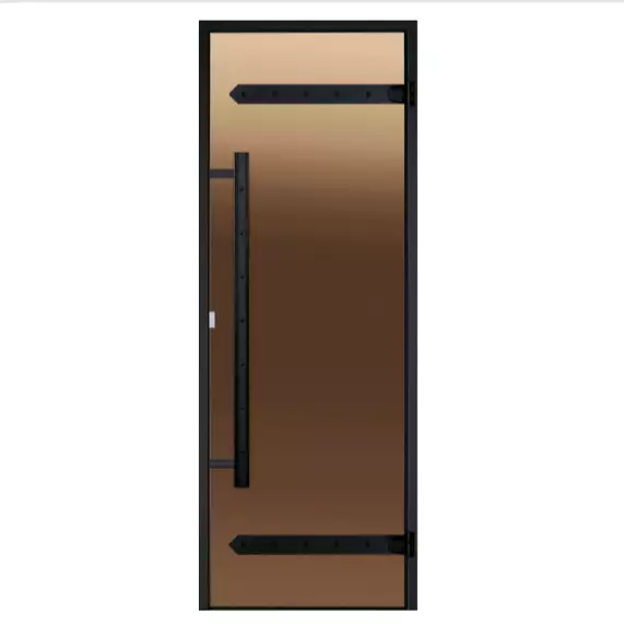 Harvia Bastudörr Legend Mässing 7X19 - Bastudörrar - 6417659014823 - 1