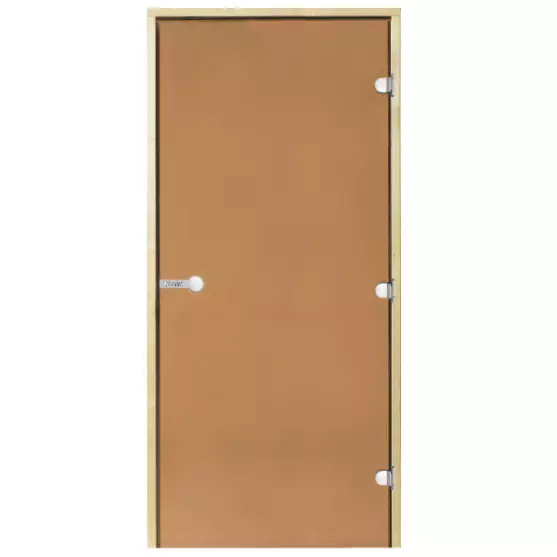 Harvia Saunanovi Brons Glas Furu - Bastudörrar - 6417659010023 - 1