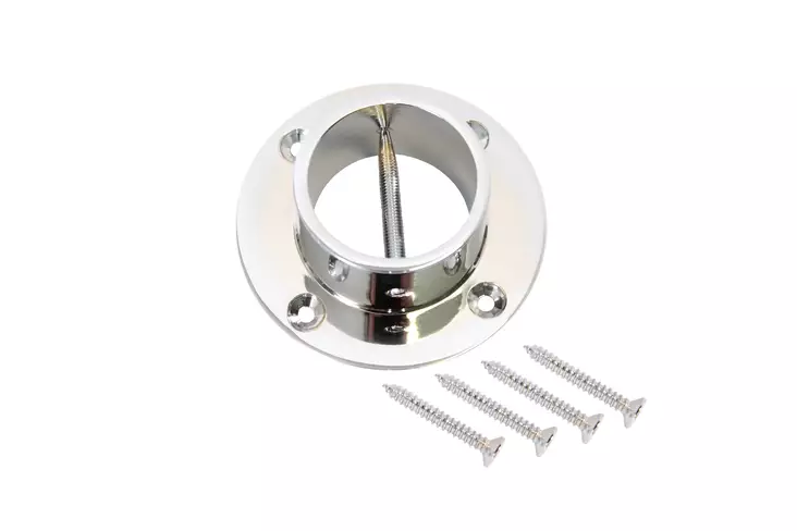 Väggfäste för rep Ø 36 mm förkromat - Räckeslinor och tillbehör - 6408586890123 - 1