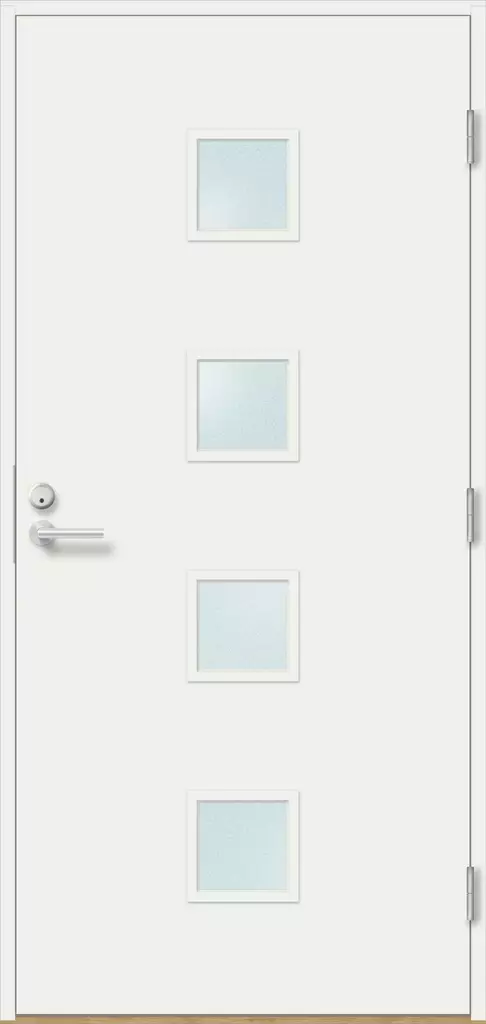Ulko-Ovi Oona Valkoinen, Matalaenergia - Ulko-ovet - 110160783 - 1