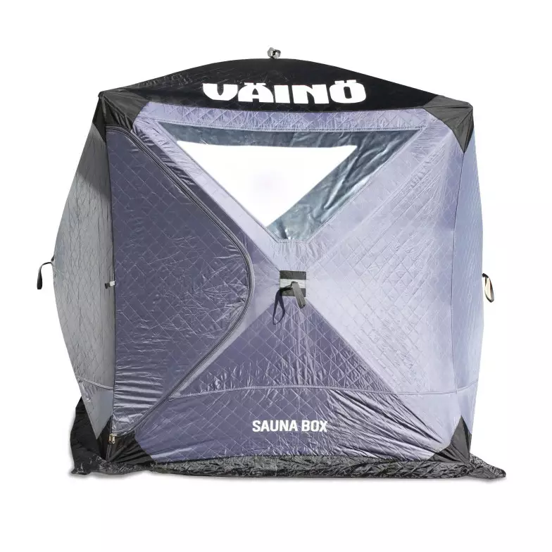 Väinö Badstue Box Pop Up Teltbadstue — produktbilde fra lakkapaa.no — detalj av material