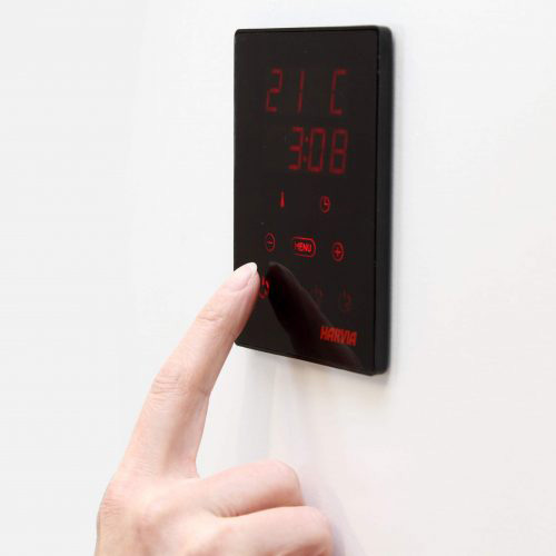 Harvia Cilindro PC66E Black Steel 6,6kW — produktbilde fra lakkapaa.no — 3