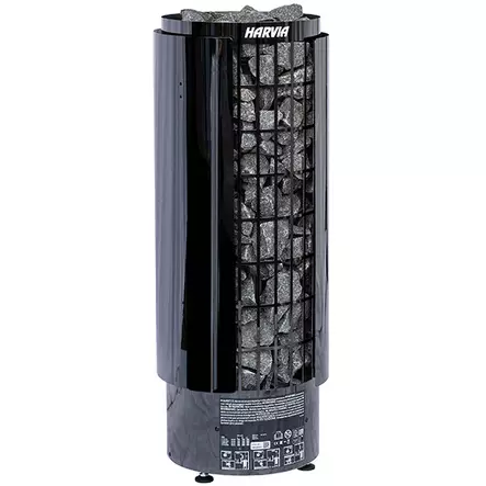 Harvia Skyddsvägg för Black Steel Bastuaggregat - Tillbehör till elaggregat - 6417659027694 - 2