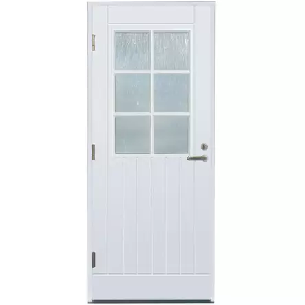 Ulko-Ovi Etu-Hilja Valkoinen - Ulko-ovet - 11016022714 - 1