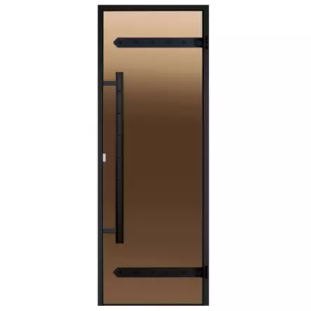 Harvia Saunanovi Legend Pronssi Lasi - Saunan Ovet - 6417659014724 - 1