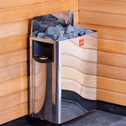 Harvia Wall Sw45 Sähkökiuas 4,5Kw Teräs - Sähkökiukaat - 6410082660254 - 2