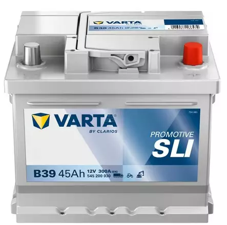Käynnistysakku Varta 12V 45Ah 300A - Auton Akut ja Ajoneuvoakut - 4016987166574 - 1