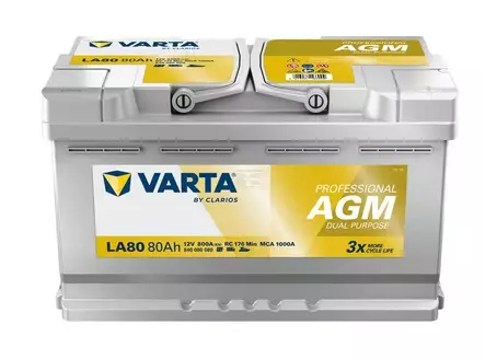 Käynnistysakku Varta 12V 80Ah 800A - Auton Akut ja Ajoneuvoakut - 4016987166994 - 1