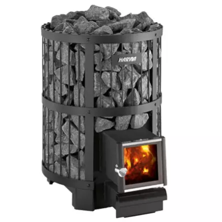 Vedkamin Harvia Legend 240 Sl Svart - Vedaggregat - 6417659036504 - 1