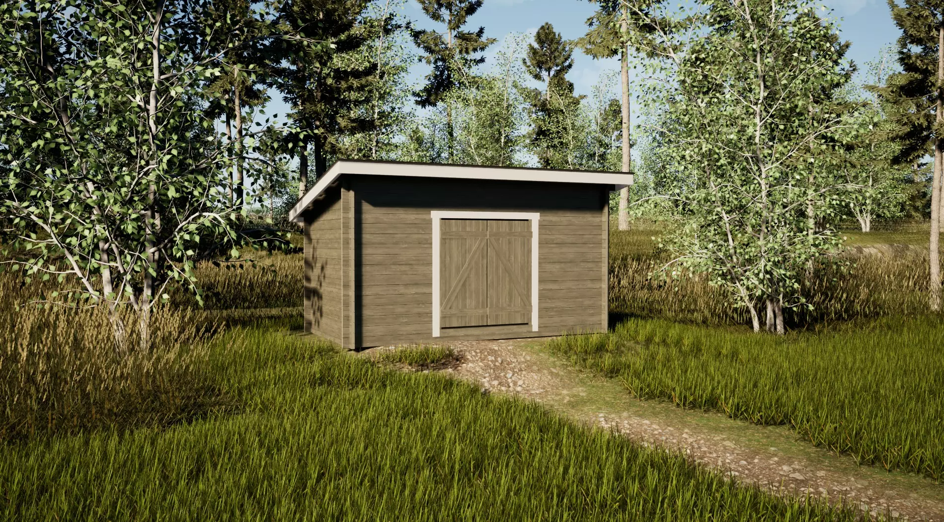 Pihavarasto Lippa S 8m2