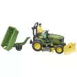 John Deere trädgårdstraktor med vagn Bruder - Leksakstraktorer och Tillbehör - U62104 - 3