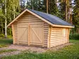 Timmerlada Tuplakymppi spaltvägg 20 m2 - Timmerlador - 6424110255534 - 1