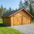 Timmerlada Umpi XXL Gårdsförråd 25m2 - Timmerlador - 41005024 - 1