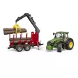 John Deere 7R 350 Med Timmersläp - Leksakstraktorer och Tillbehör - U03154 - 2