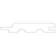 Saunapaneeli STP 15x95x2400 8kpl/pkt - Saunapaneelit ja -lauteet - 6418227001764 - 4