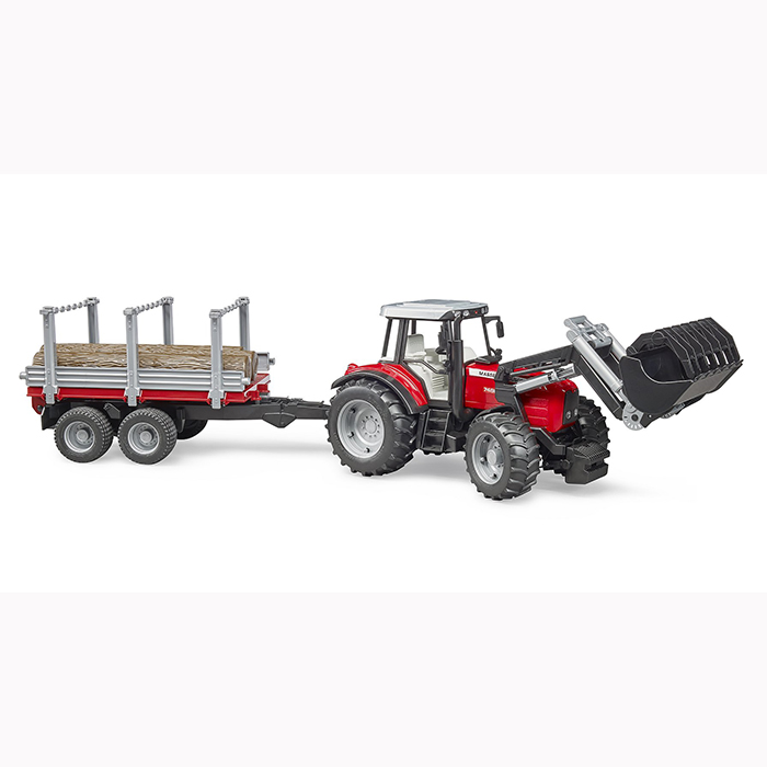 Bruder, Massey Ferguson 7480 - Leksakstraktorer och Tillbehör - 8719774888234 - 1