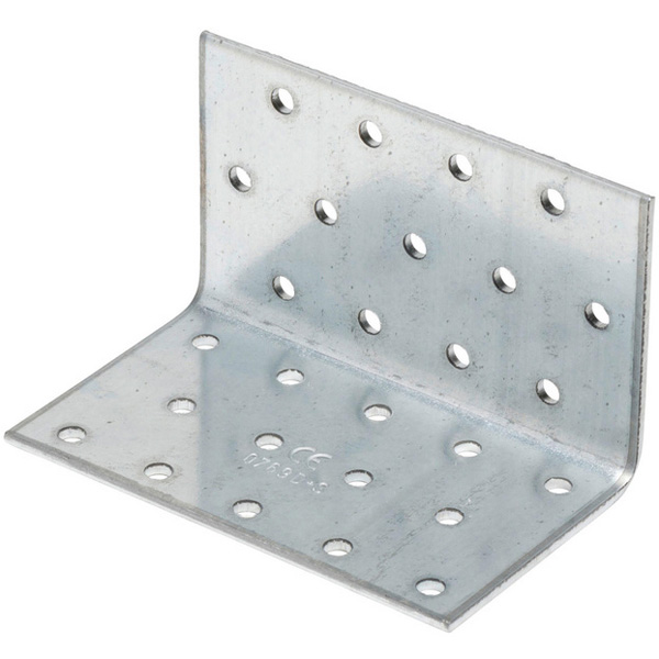 Vinkelbeslag 40x40x20x2,0mm Hålplatta - Spikningshörn - 6430018015644 - 1
