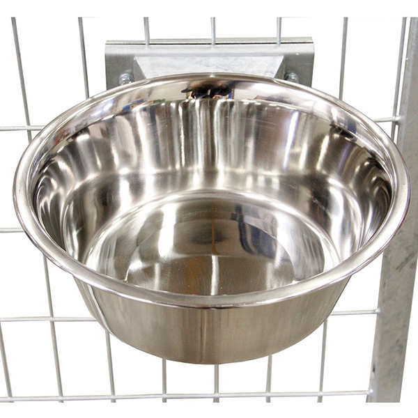 Skålställning För Insidan Av Hagen 2,8L - Hundkojor och Hundgårdar - 6438411009604 - 1