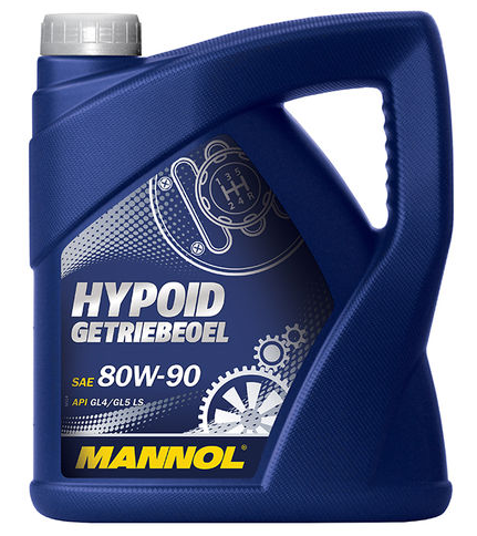 Mannol Hypoid Transmissionsolja 80W-90 4 Liter - Släpvagns- och transmissionsoljor - HG809004 - 1