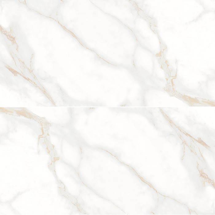 Seinälaatta Marmo Gold 30x60cm Valkoinen - Seinälaatat - 4823057152814 - 1