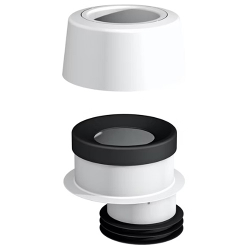 WC-Manschett Excentrisk 30mm Opal - Övriga delar till avloppsrör - 6413820801384 - 1