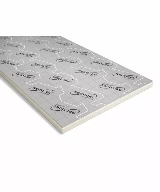 Isoleringsskiva PIR Recticel Ewall - Polyuretanisolering - 105071004 - 1