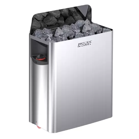 Harvia Wall Sw45 Elsoffari 4,5Kw Stål - Elaggregat - 6410082660254 - 1