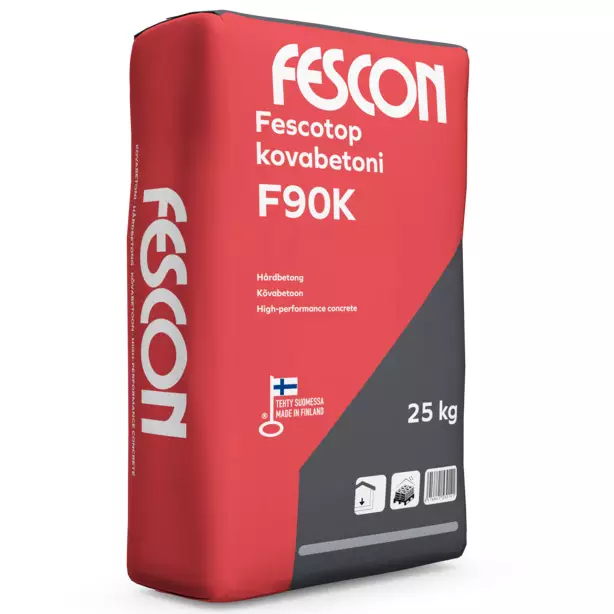 Lattiasirote Fescon Fescotop F90K 25kg - Pinnoitteet - 6416841770264 - 1