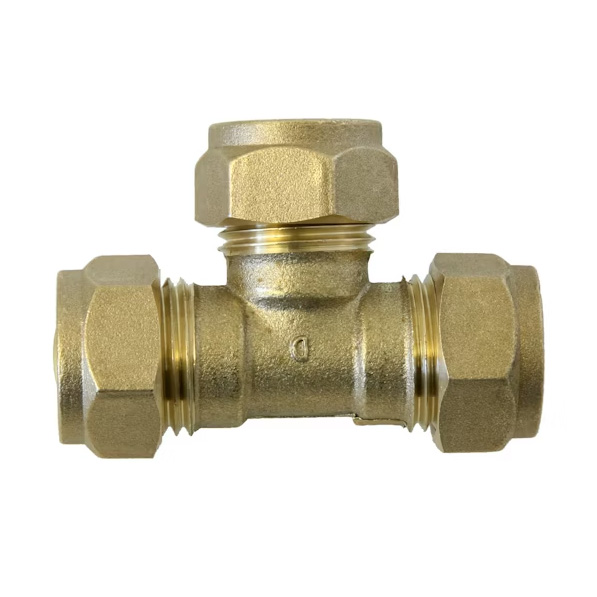 Puserrus T-Liitin 12mm EM Opal - T-koppling, mässing - 6413820150314 - 1