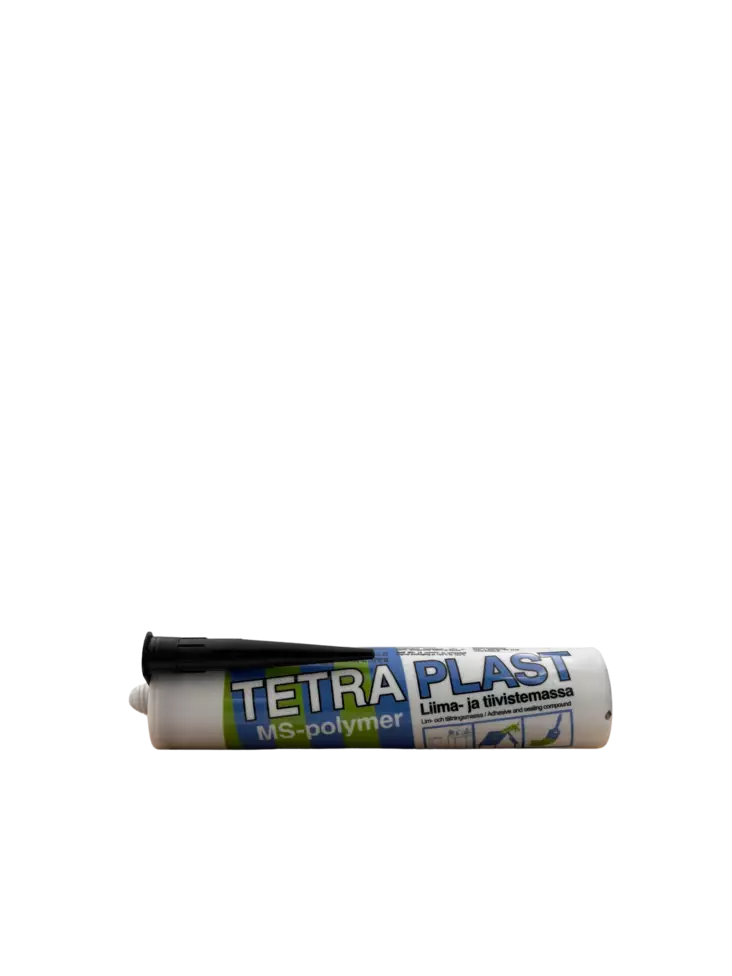 Tetraplast 290 ml Musta - Kiinnitys- ja Liimamassat - 6417529620604 - 1