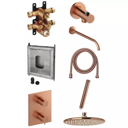 Damixa Silhouet HS1 Yläsuihkupaketti - Suihkut ja Termostaatit - 5708516836025 - 2