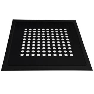 Kaivonkansi Musta 197x197x6mm RST - Golvbrunns lock - 6430042836475 - 1