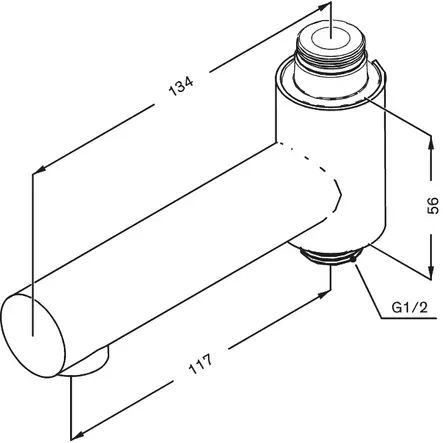 Damixa Svängbar Pip - Krantillbehör - 5708516837695 - 2