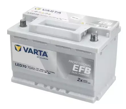 Käynnistysakku Varta 12V 70Ah 760A - Auton Akut ja Ajoneuvoakut - 4016987167045 - 1